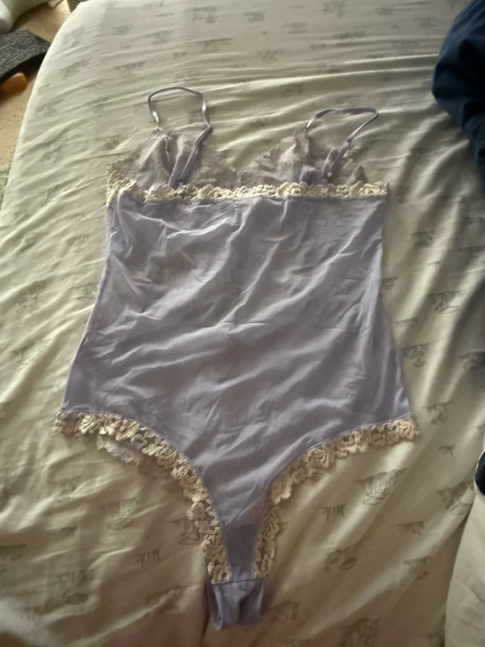 Intimissimi Pretty Flowers Tulle and Lace Bodysuit - Picture 4 of 4